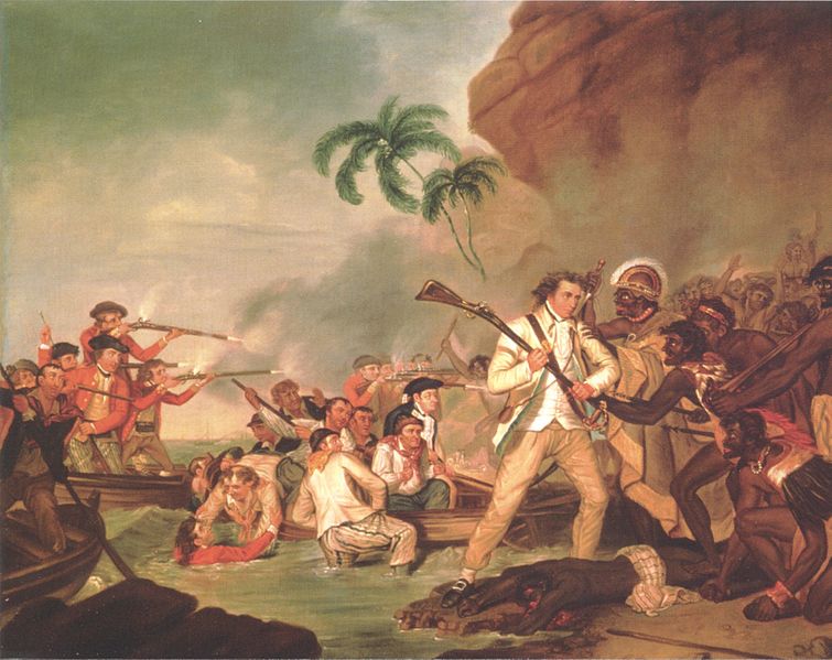 George Carter Death of Captain James Cook